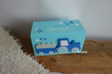 Dřevěná pokladnička