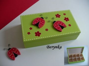 Šperkovnice s beruškami