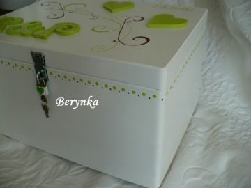 Svatební bedýnka s postavami