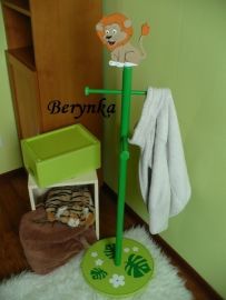 Dřevěné dekorace - zvířátka - Jungle - k tapetě