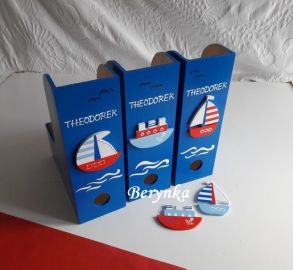 Dřevěné dekorace - lodičky