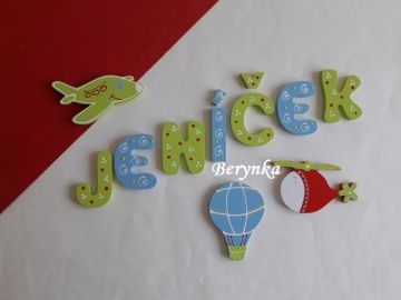 Dřevěné dekorace - mašinka