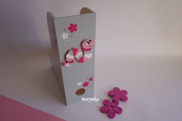 Dřevěný šanon se zvířátky