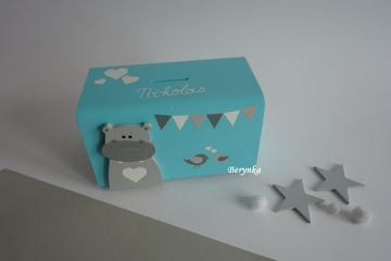 Dřevěná pokladnička