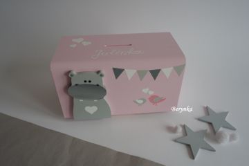 Dřevěná pokladnička