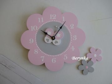 Pudrová růžová se šedou