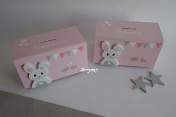 Dřevěná pokladnička pro děti