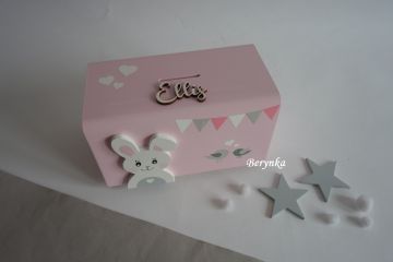 Dřevěná pokladnička pro děti