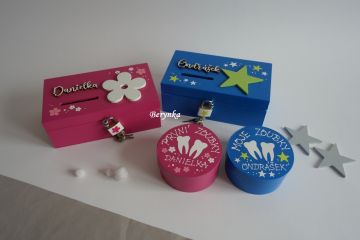 Dřevěná pokladnička