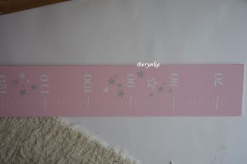 Dětský metr s medvídkem se srdíčkem