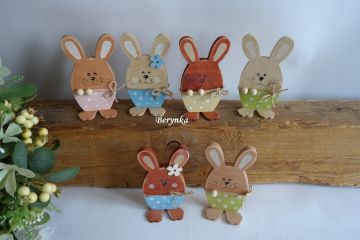 Dřevěný zajíček